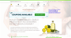 Desktop Screenshot of huile-essentielle.confort-domicile.com