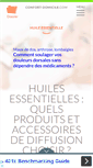 Mobile Screenshot of huile-essentielle.confort-domicile.com