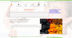 Desktop Screenshot of deshydrateur.confort-domicile.com