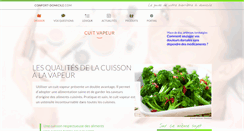 Desktop Screenshot of cuit-vapeur.confort-domicile.com