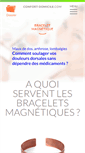 Mobile Screenshot of bracelet-magnetique.confort-domicile.com