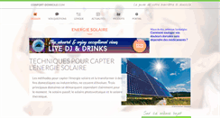 Desktop Screenshot of energie-solaire.confort-domicile.com