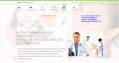 Desktop Screenshot of biotherapie.confort-domicile.com