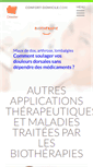 Mobile Screenshot of biotherapie.confort-domicile.com