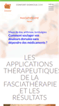 Mobile Screenshot of fasciatherapie.confort-domicile.com