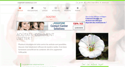 Desktop Screenshot of aoutat.confort-domicile.com