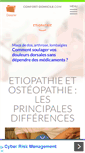 Mobile Screenshot of etiopathie.confort-domicile.com
