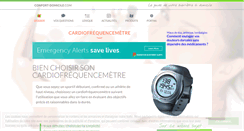 Desktop Screenshot of cardiofrequencemetre.confort-domicile.com