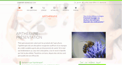 Desktop Screenshot of apitherapie.confort-domicile.com