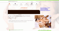 Desktop Screenshot of compresse.confort-domicile.com