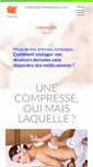 Mobile Screenshot of compresse.confort-domicile.com