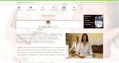 Desktop Screenshot of meditation.confort-domicile.com